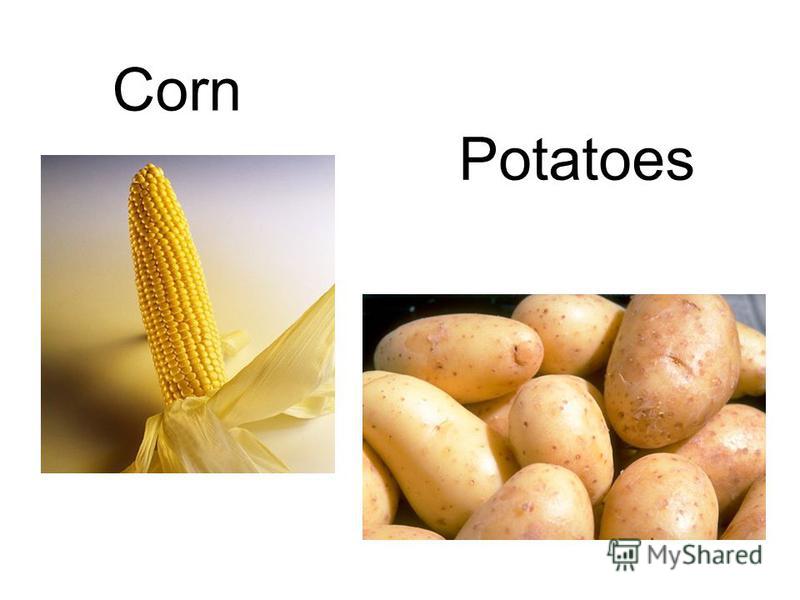 Corn Potatoes