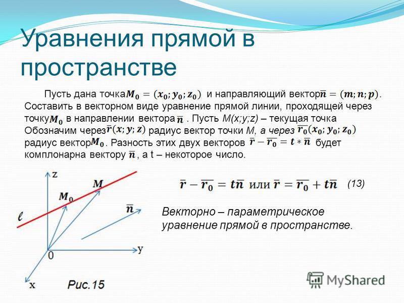 Презентация на тему: "Общее уравнение прямой В декартовых координатах FF5