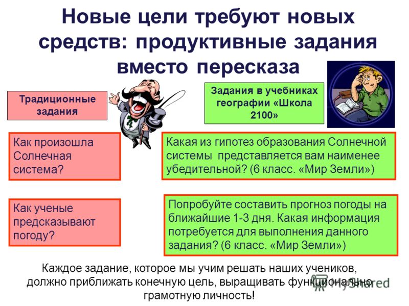 Новый взгляд на преподавание географии презентация