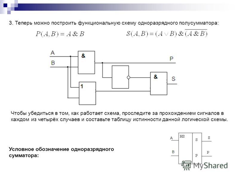 Построить схему и таблицу истинности или-не Построить схему и таблицу истинности или-не