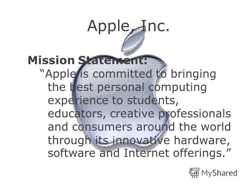 What are apples vision and mission statements?   quora