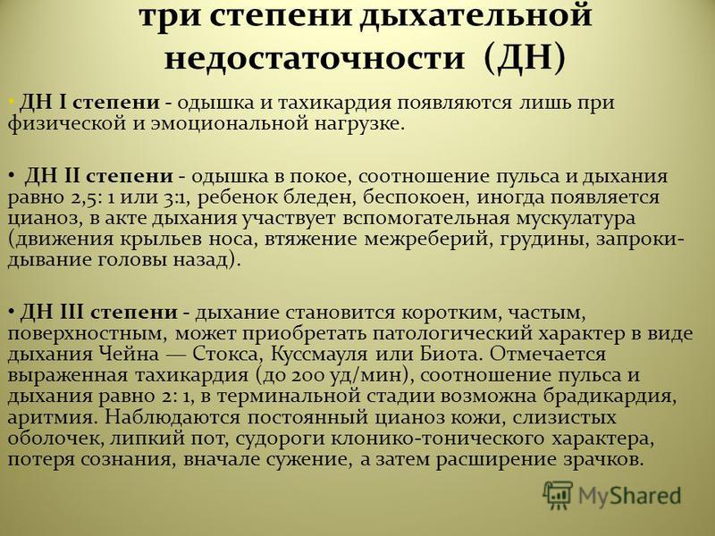 Дыхательная недостаточность Дыхательная недостаточность