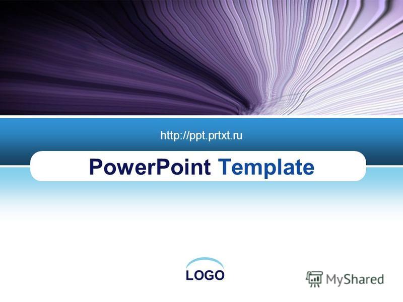LOGO PowerPoint Template http://ppt.prtxt.ru