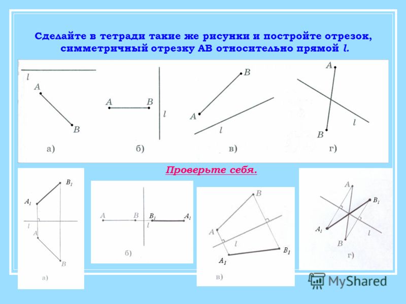 Рисунок симметрии относительно точки 8 класс рисунок Рисунок симметрии относительно точки 8 класс рисунок