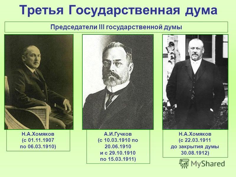Государственная дума в 1905-1916 г.г. Государственная дума в 1905-1916 г.г.