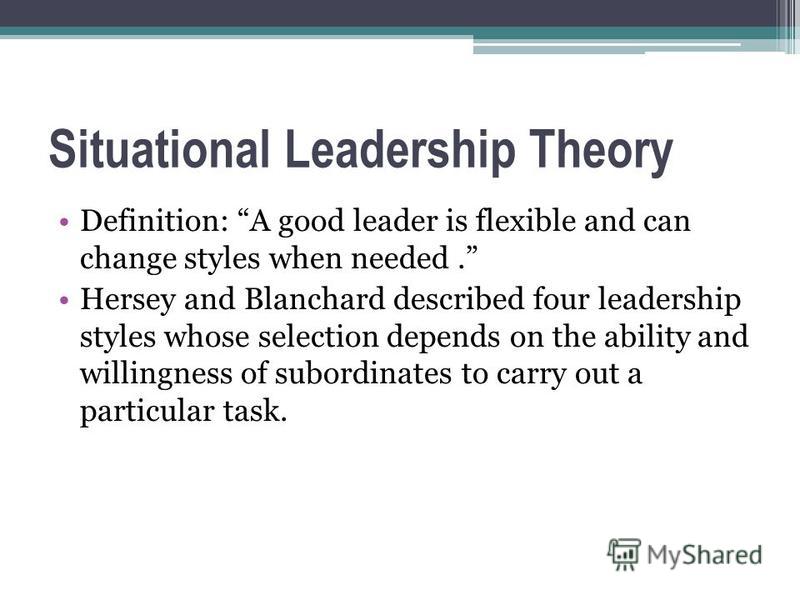 leadership definition essay