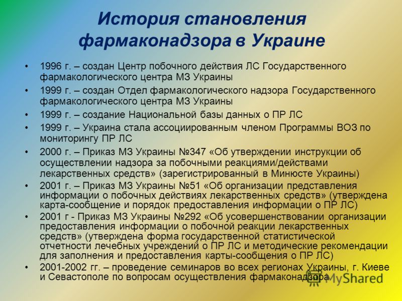 истории фармакологии болезни протокол по