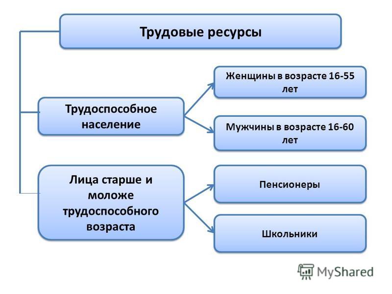 Реферат: Трудовые ресурсы и пути повышения их использования