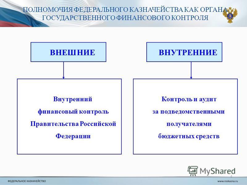 Курсовая работа: Федеральное казначейство в системе органов государственного финансового контроля Российской Феде