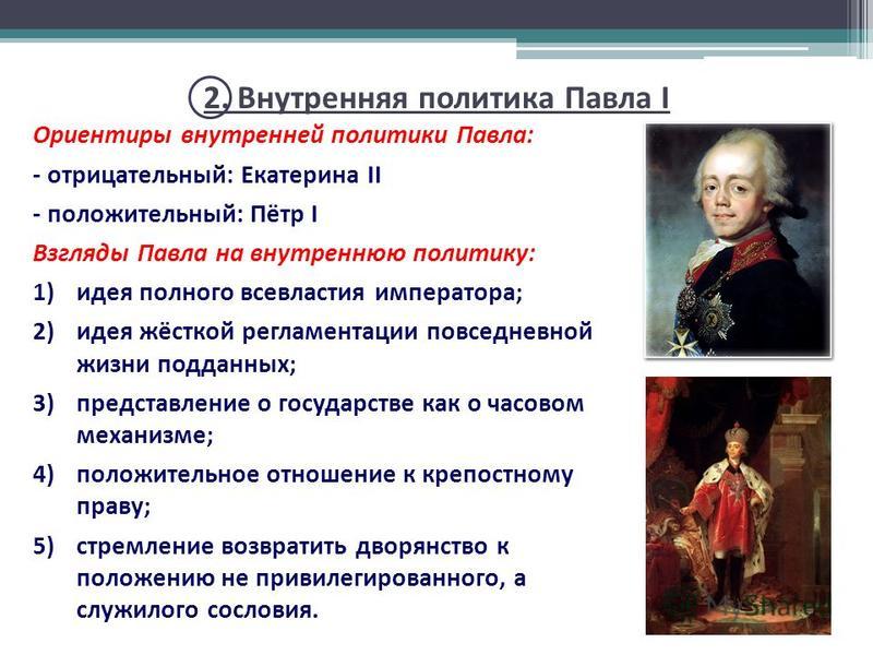 Моё отношение к политике павла 1 Моё отношение к политике павла 1