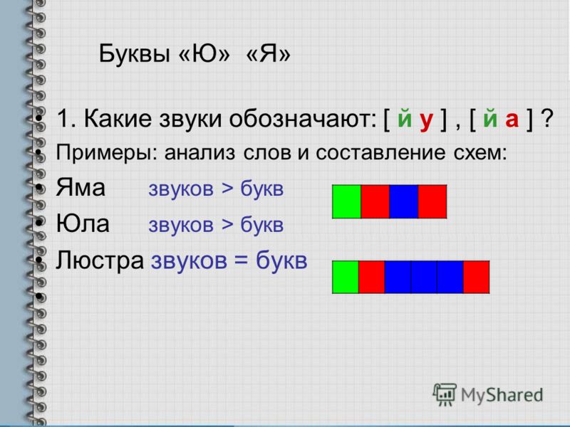 слого-звуковая схема слова юла