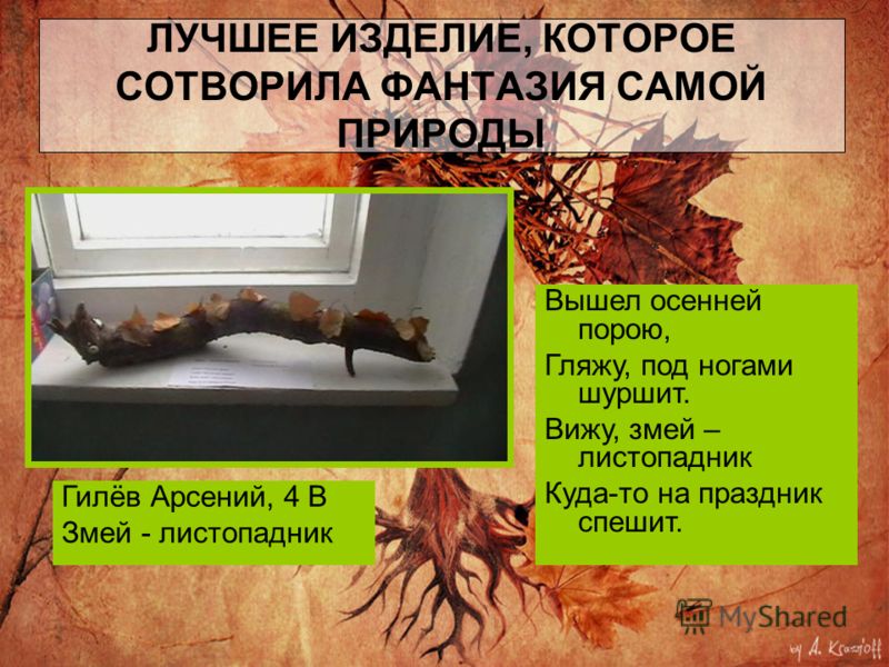 Лучшая поделка в школу Лучшая поделка в школу