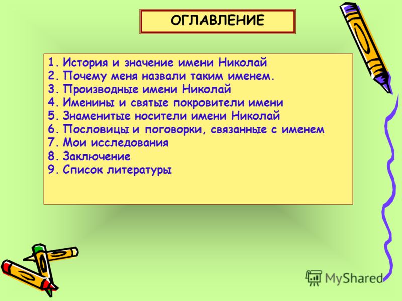 Имена связанные с именем ника Имена связанные с именем ника