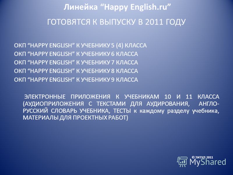 Умк Happy English.Ru 8 Класс Бесплатно