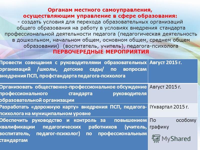 Должностная инструкция специалиста по дошкольному образованию