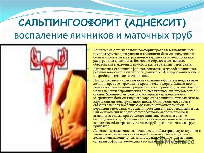 Воспаление гинекология чем лечить
