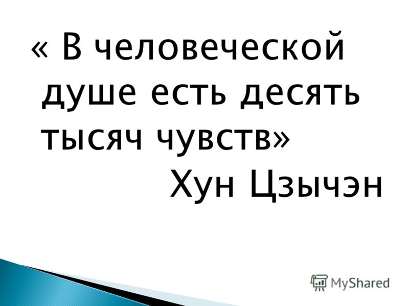 « В человеческой душе есть десять тысяч чувств» Хун Цзычэн