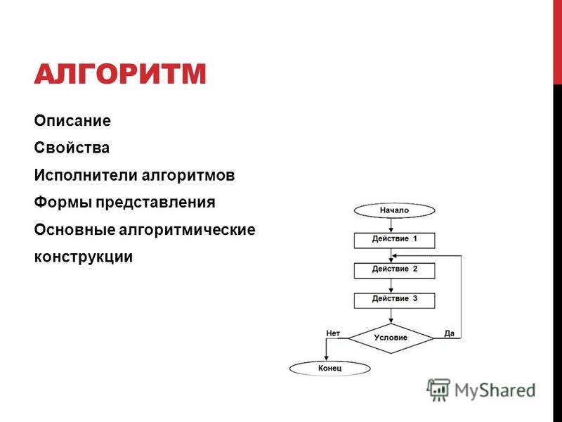 Методическая схема исполнителей алгоритмов Методическая схема исполнителей алгоритмов