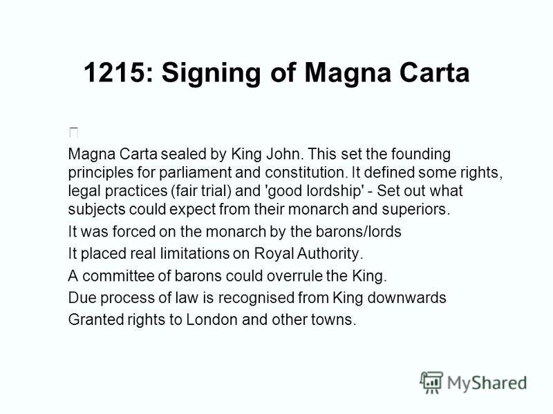 the 1215 magna carta essay Read this history other essay and over 88,000 other research documents the magna carta the magna carta, latin for great paper, was written as a charter for england in 1215 (magna. the 1215 magna carta essay Read this history other essay and over 88,000 other research documents the magna carta the magna carta, latin for great paper, was written as a charter for england in 1215 (magna.