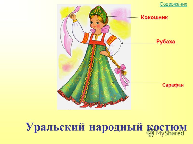 Русский народный костюм женский