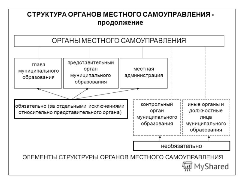 Структура местного самоуправления схема фото 470
