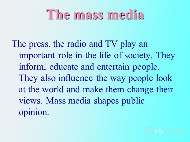 Media violence in society essay