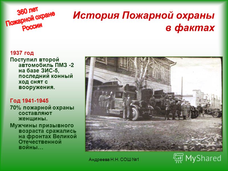 История развития пожарной охраны литература