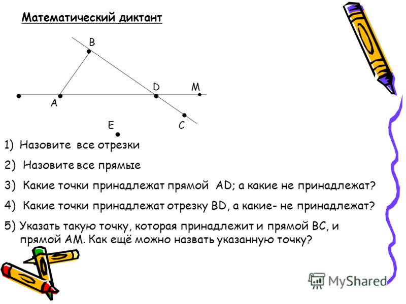 Как называются точки которые соединены отрезками