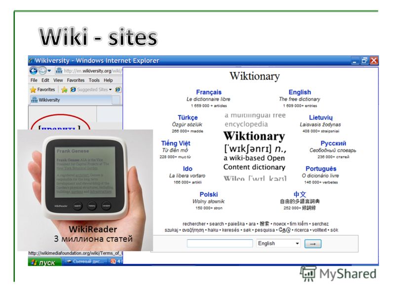 3 миллиона статей WikiReader