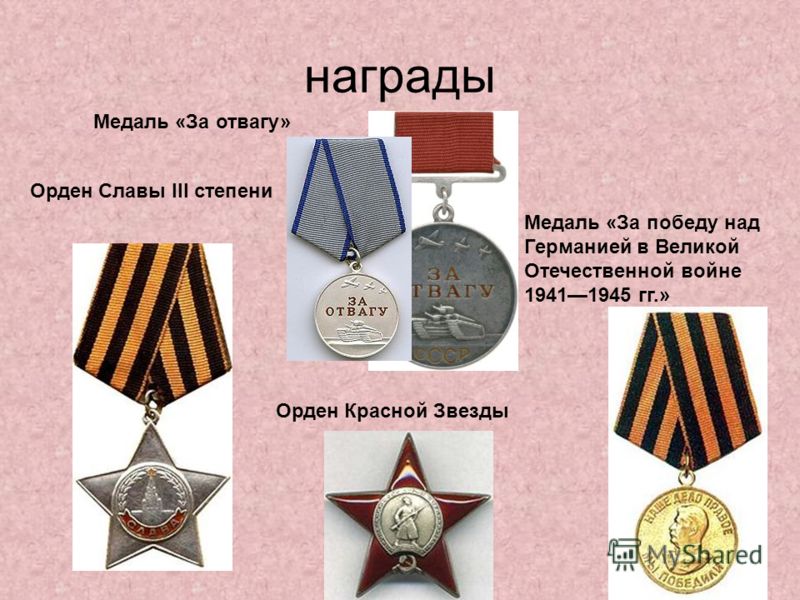 скачать медаль за отвагу 1941-1945