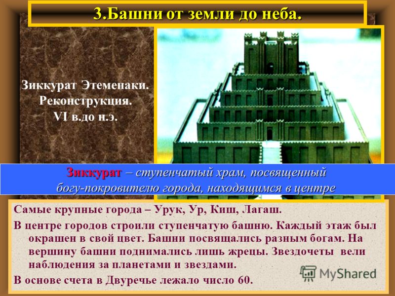 Строительство Городов Из Глиняных Кирпичей