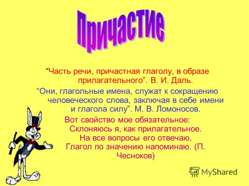 Часть речи слова своими руками Часть речи слова своими