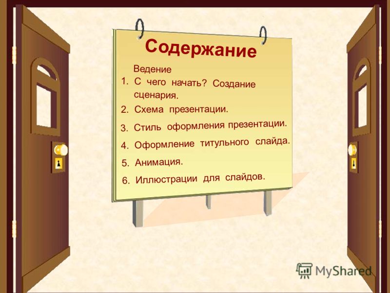 Как сделать слайд оглавление в презентации Как сделать слайд оглавление в презентации