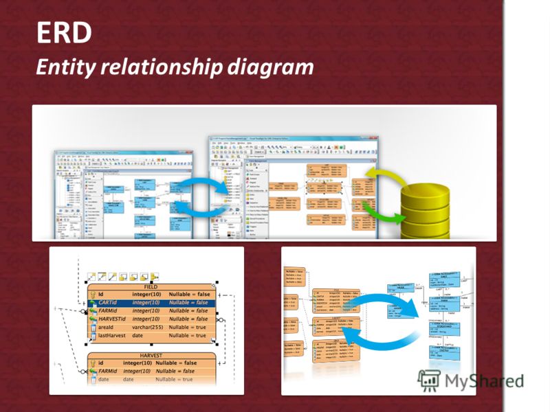 ERD Entity relationship diagram
