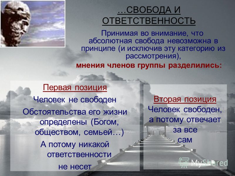 Свобода реферат по философии 4732