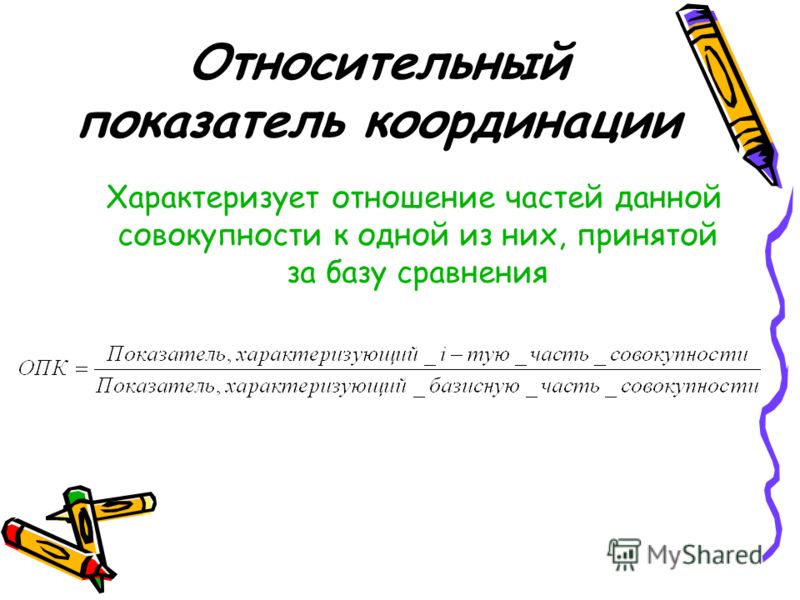 Отношение части совокупности к другой части это Отношение части совокупности к другой части это