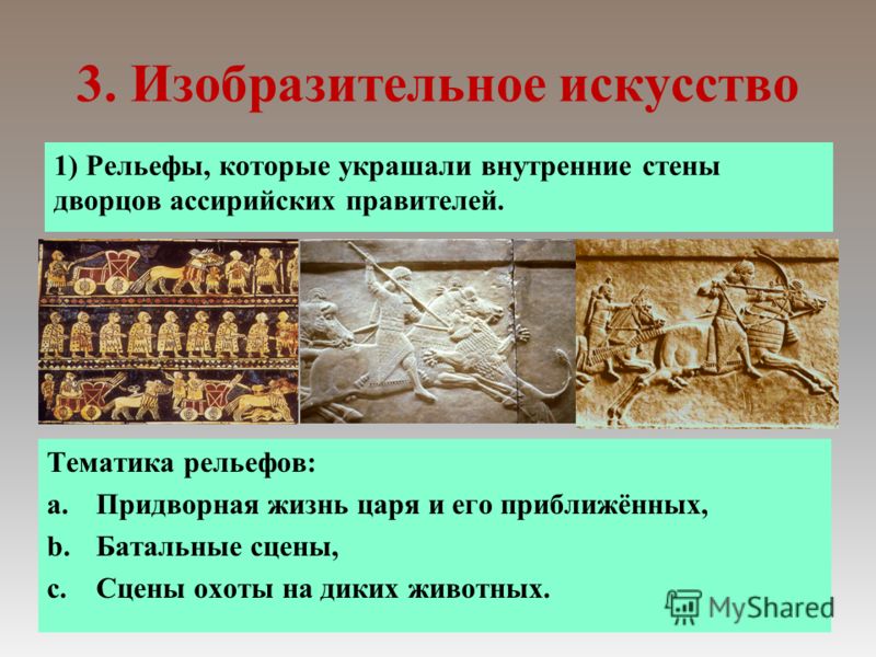 Реферат художественная культура древней передней азии 1306