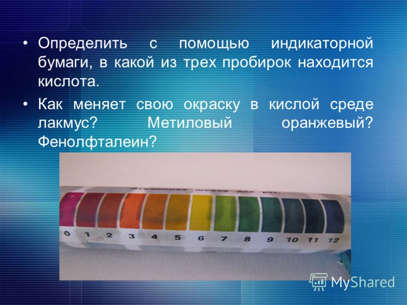 Видеоурок по химии 8 класс кислоты