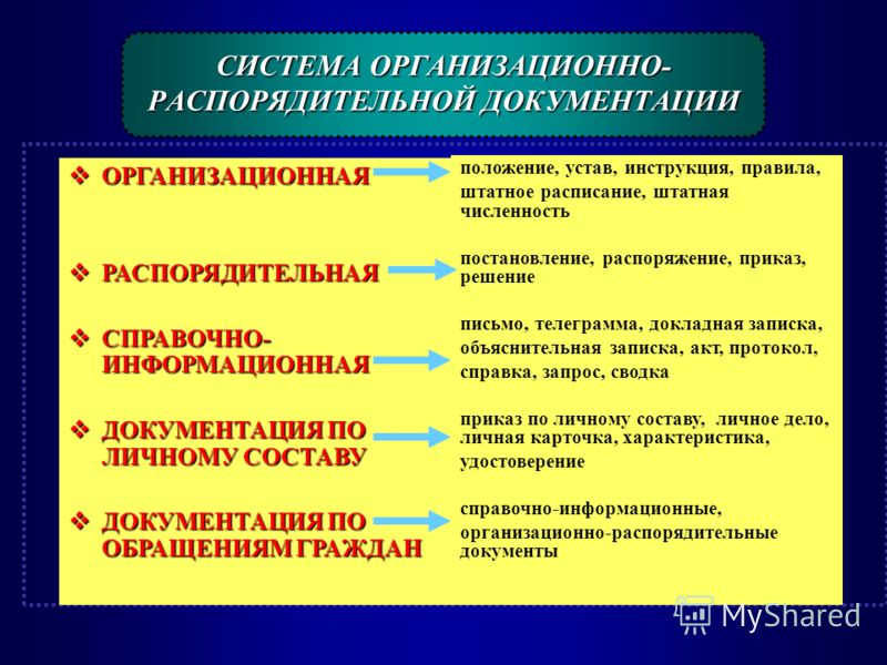 документация по личному составу требования находится