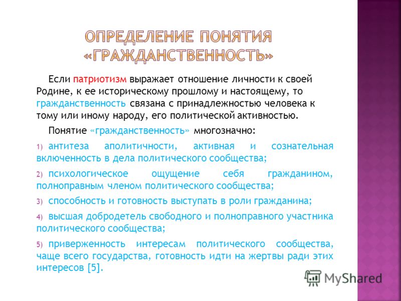 Патриотизм и гражданственность чем связаны Патриотизм и гражданственность чем связаны