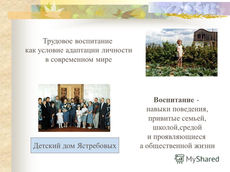 Направления развития воспитания в системе образования Особенностью российской системы образования всегда являлось единство обучения и воспитания