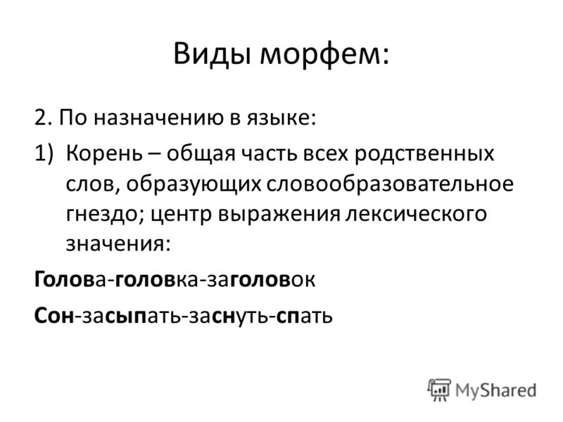 2. Лексическое значение слова
