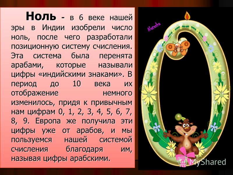 Проект цифры 2 класс