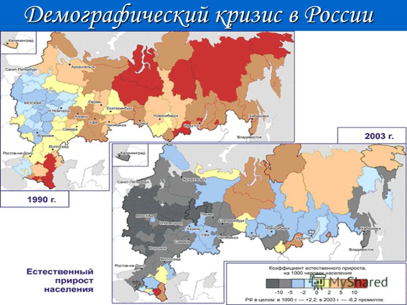 Демографический кризис в России