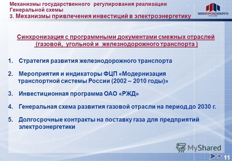 Генеральная схема газовой отрасли Генеральная схема газовой отрасли