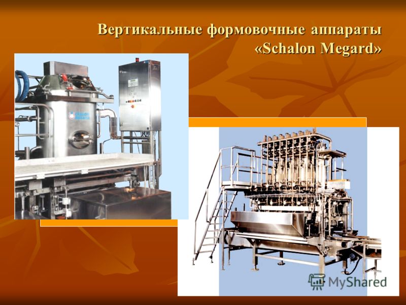 Вертикальные формовочные аппараты «Schalon Megard»