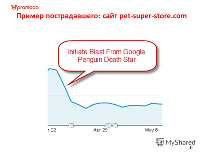 Пример пострадавшего: сайт pet-super-store.com 6