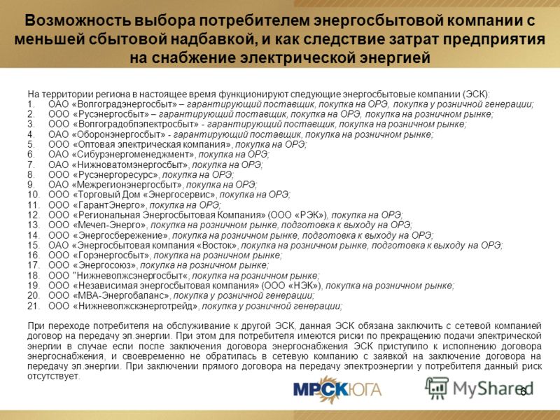 Договор на электроснабжение с оао волгоградэнергосбыт сип 4х16 монтаж кемерово