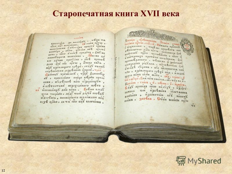 Старопечатная книга XVII века 12