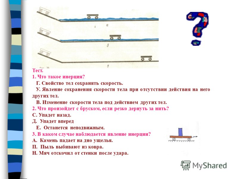 Что такое инерция доклад 6839